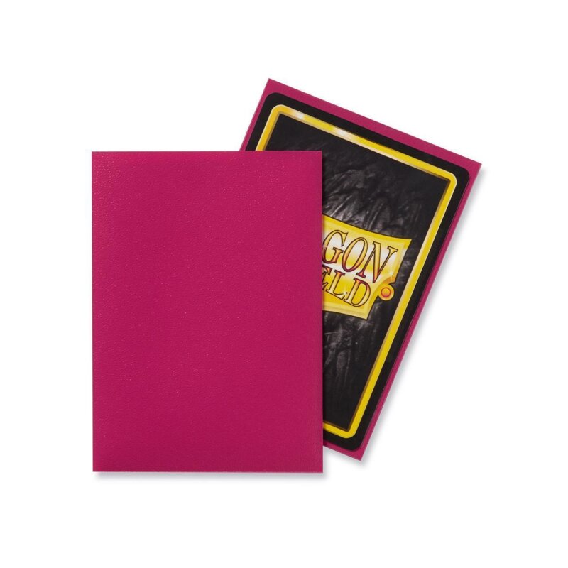 Dragon Shield - Standard Sleeves Matte (100 Sleeves) Magenta