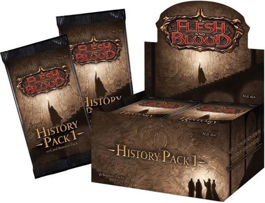 Flesh & Blood TCG - History Pack 1 Booster Box - English