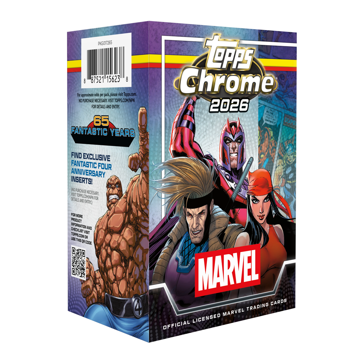 Topps Marvel Comics Chrome 2026 Value Box