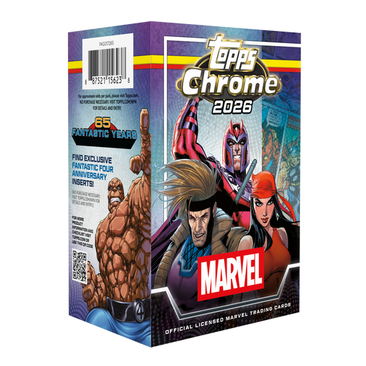 Topps Marvel Comics Chrome 2026 Value Box