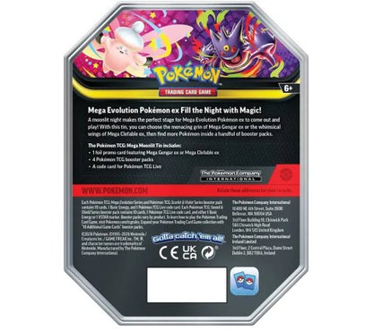 Pokemon Moonlit Gengar Tin