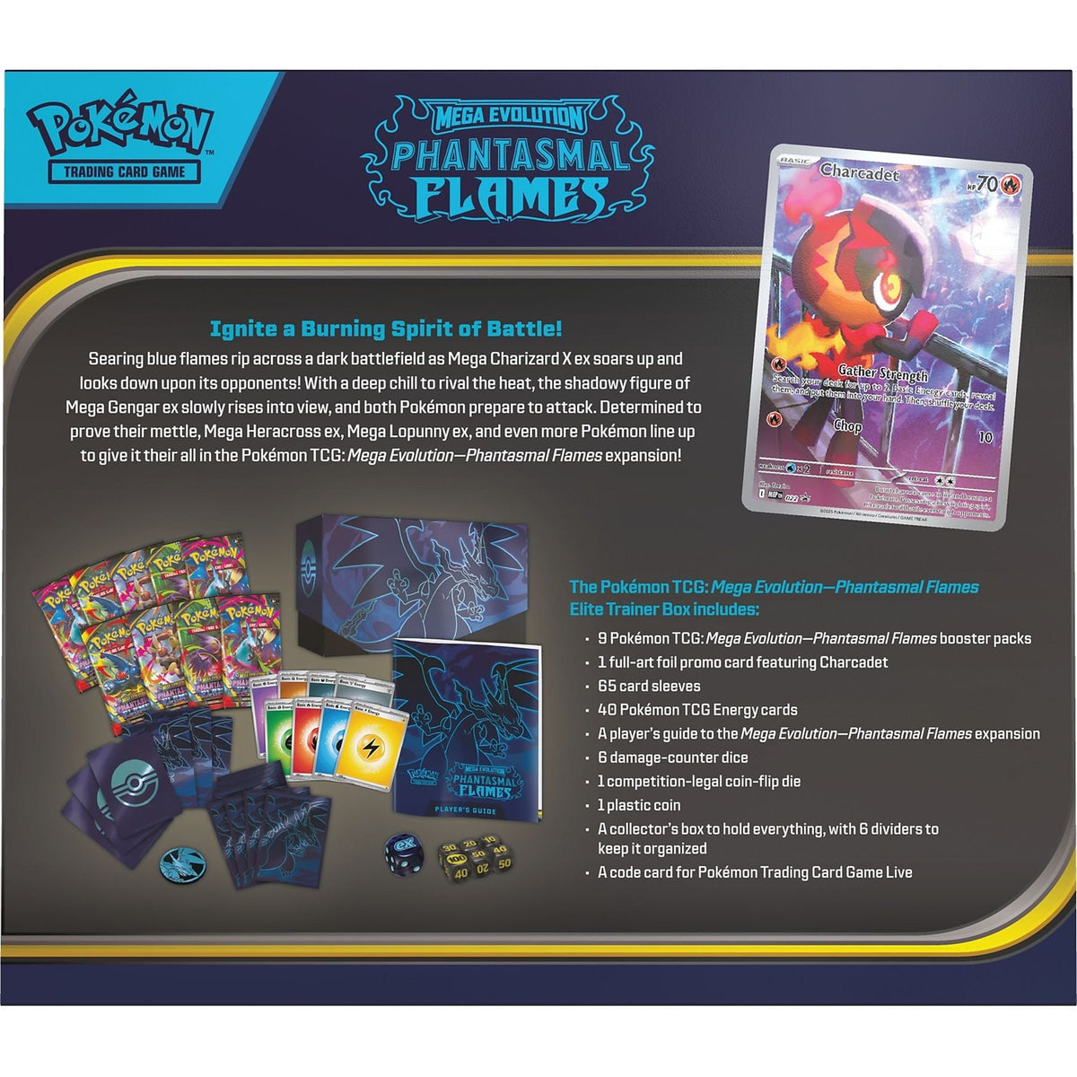 Pokemon Phantasmal Flames ETB
