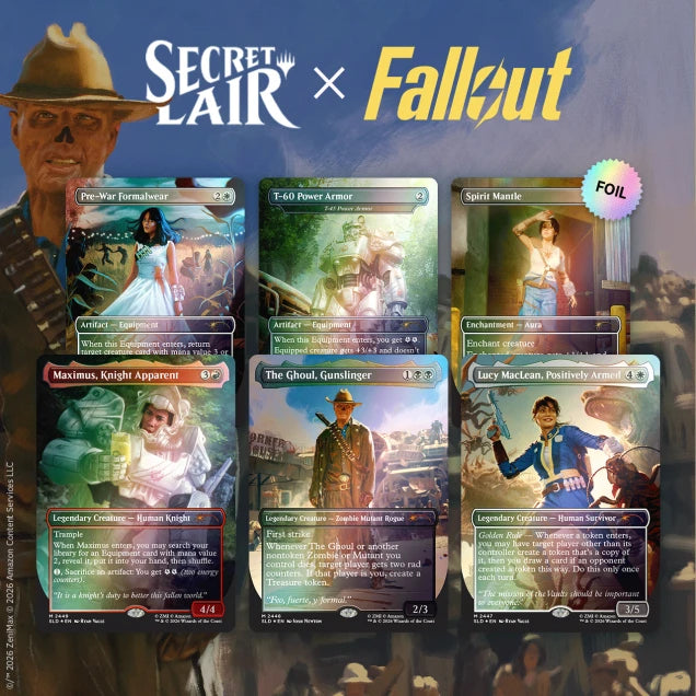Secret Lair Fallout Beyond Vault 33 Foil Edition