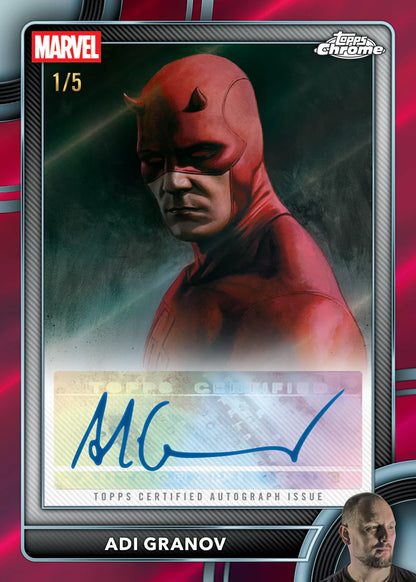 Topps Marvel Comics Chrome 2026 Mega box