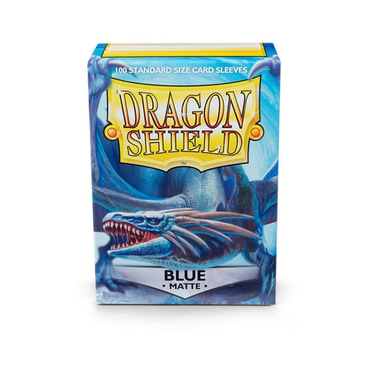 Dragon Shield - Standard Sleeves Matte (100 Sleeves) Blue