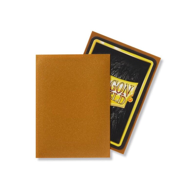 Dragon Shield - Standard Sleeves Matte (100 Sleeves) Gold