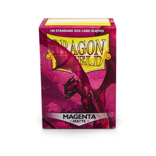 Dragon Shield - Standard Sleeves Matte (100 Sleeves) Magenta