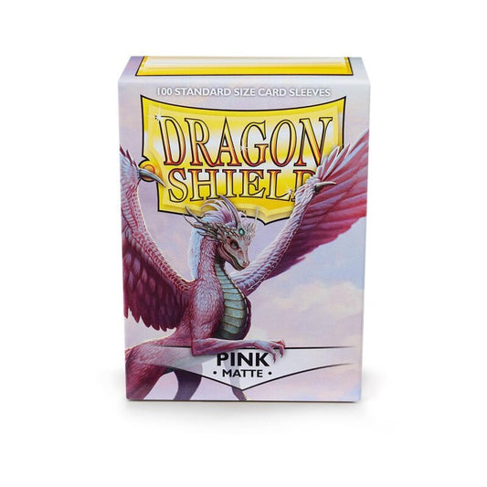Dragon Shield - Standard Sleeves Matte (100 Sleeves) Pink