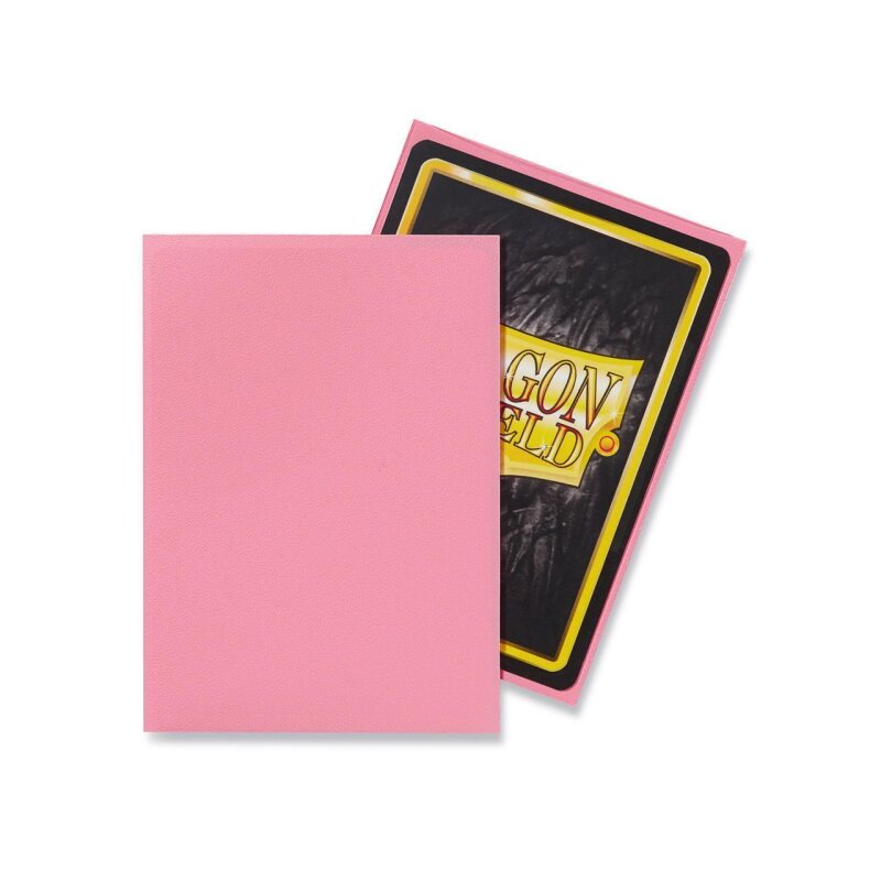Dragon Shield - Standard Sleeves Matte (100 Sleeves) Pink