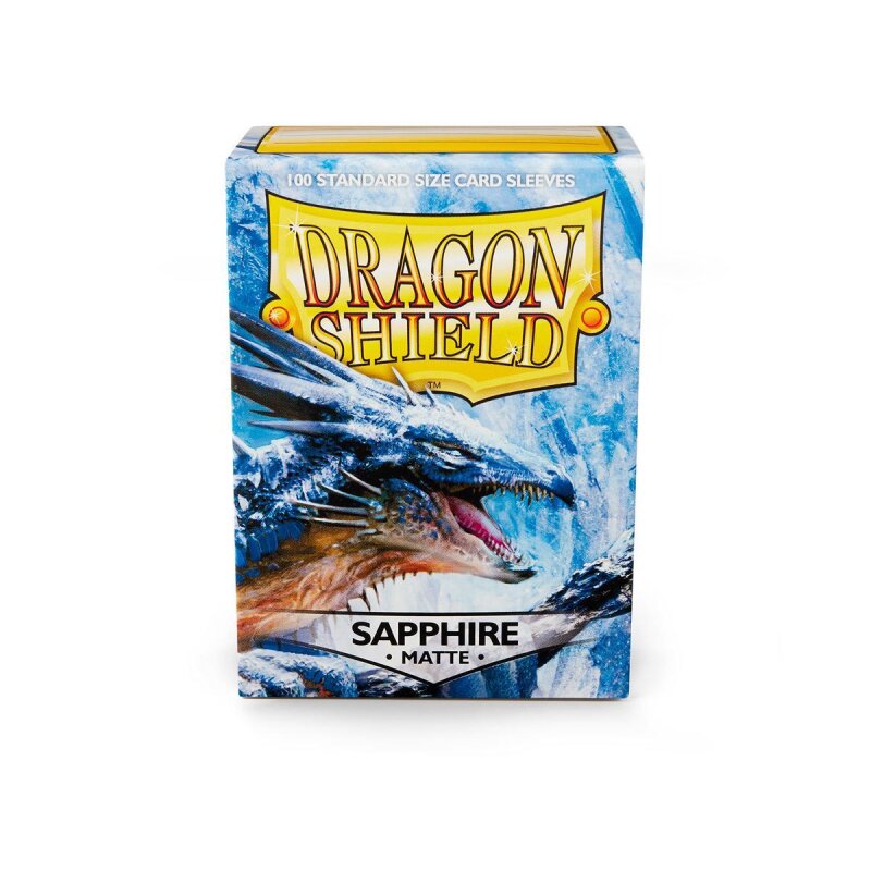 Dragon Shield - Standard Sleeves Matte (100 Sleeves) Sapphire