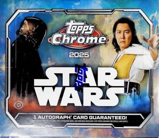 2025 Topps Chrome Star Wars Hobby Box